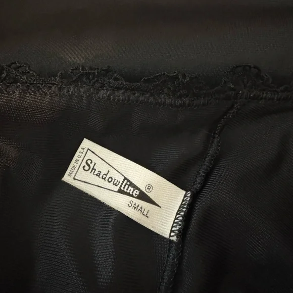 Vintage Shadowline Lace Slip Dress - Picture 6 of 8